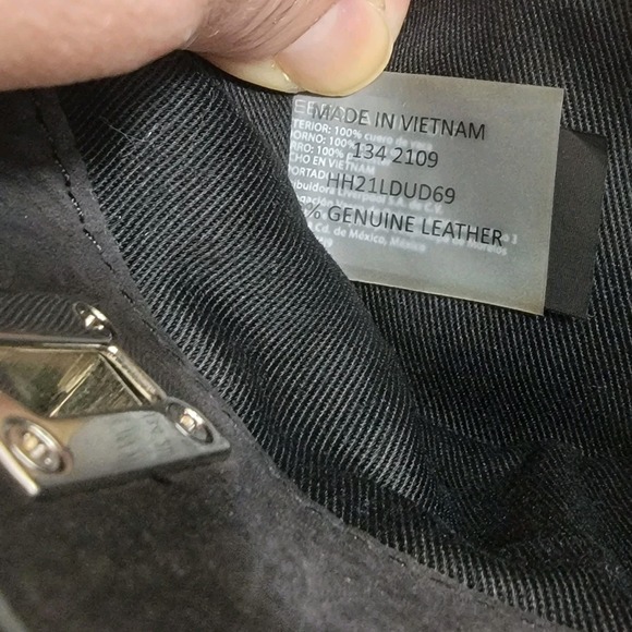 Rebecca Minkoff Small Darren Studded Shoulder Bag Black‎ Suede - Picture 10 of 16